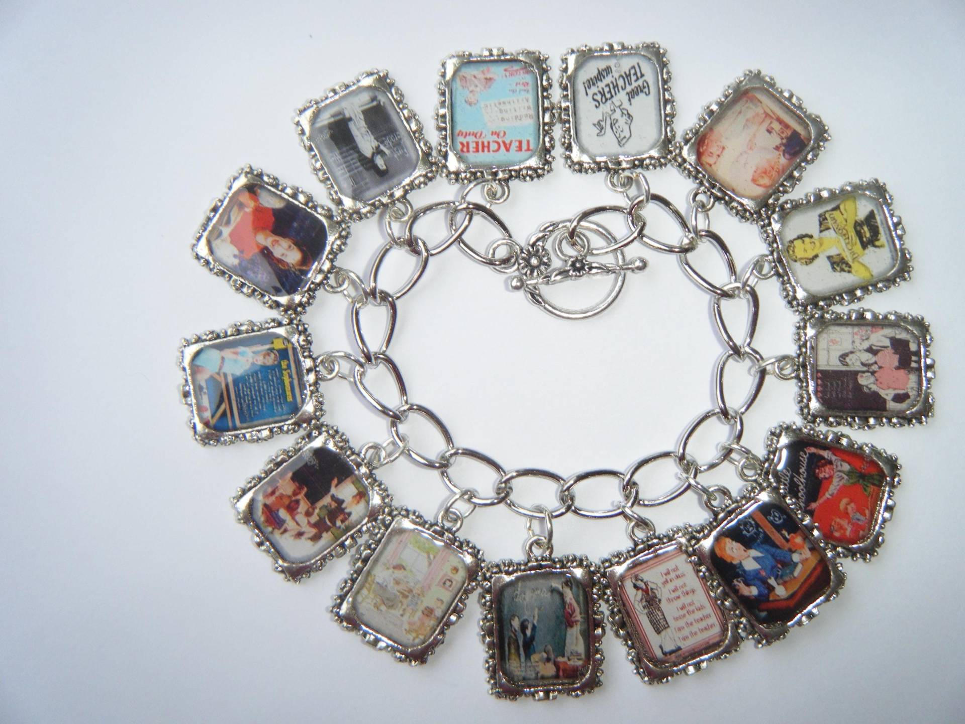 Lehrer/Vintage Lehrer Verändert Art Armband Lehrer/Vintage Lehrer Verändert Art Armband von HiddenValleyJewelry