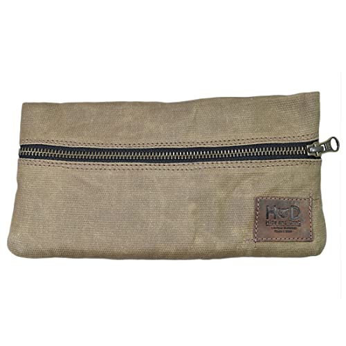Waxed Canvas Vape Pen Accessories Pouch Holder, Clean and Secure Handmade by Hide & Drink :: Fatigue von Hide & Drink