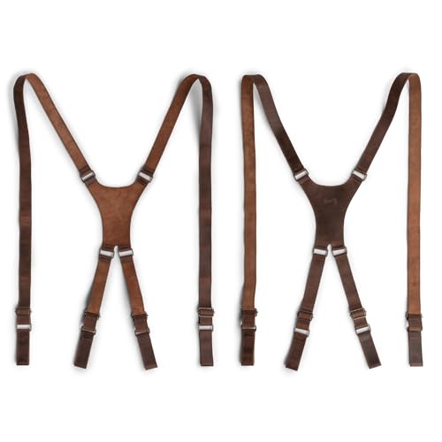 Hide & Groom, X Rückenstrapse mit Gürtelschlaufen für Trauzeugen, formelle Kleidung für Hochzeiten, Geschirr für Dinnerpartys, Steampunk, Vollnarbenleder, handgefertigt, Bourbonbraun, Bourbon-Braun, Hide & Groom, X Rückenstrapse mit Gürtelschlaufen für Trauzeugen, formelle Kleidung für Hochzeiten, Geschirr für Dinnerpartys, Steampunk, Vollnarbenleder, handgefertigt, Bourbonbraun, Bourbon-Braun, von Hide & Groom