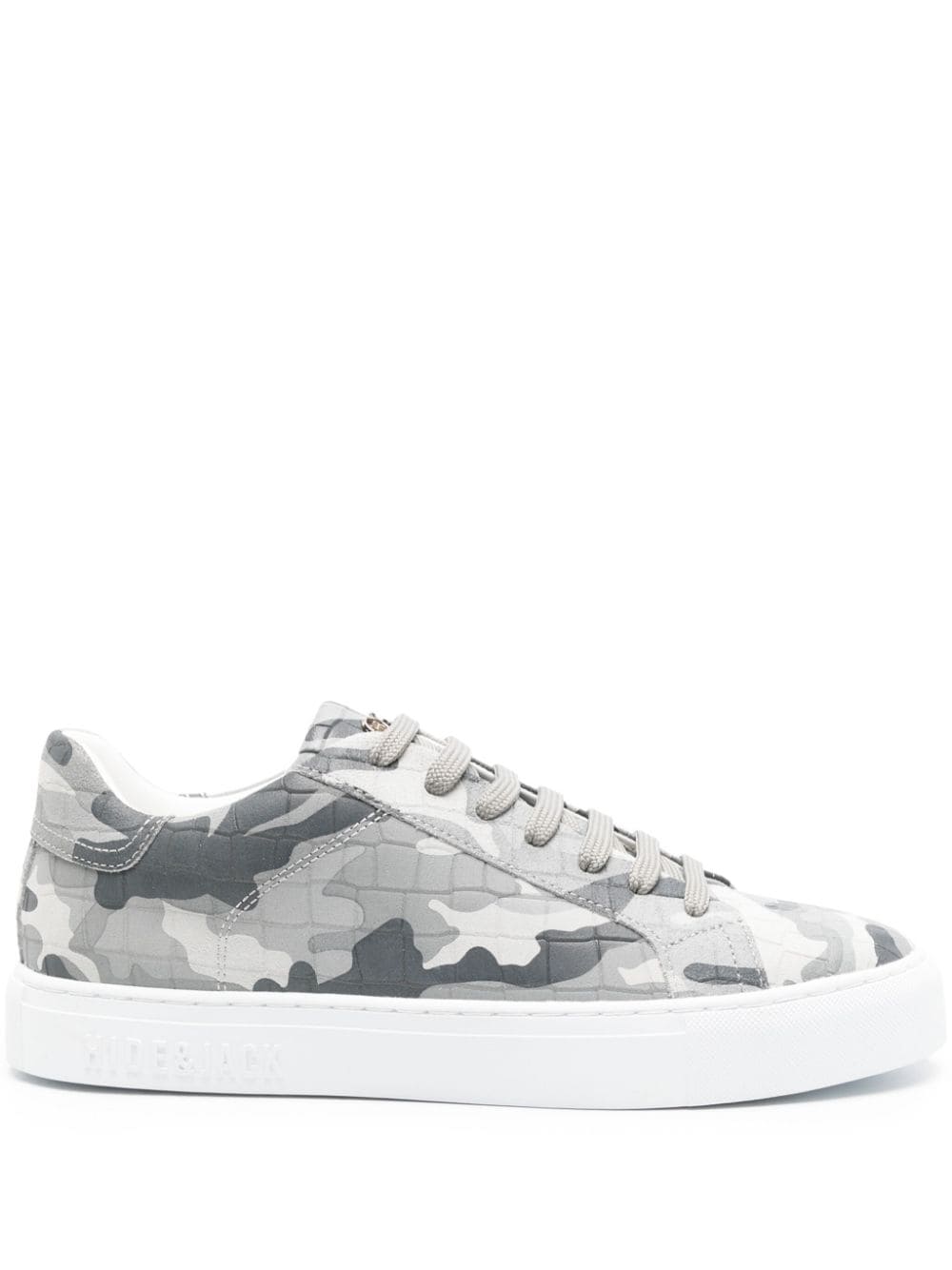 Hide&Jack Essence Camouflage Sneakers - Grau von Hide&Jack