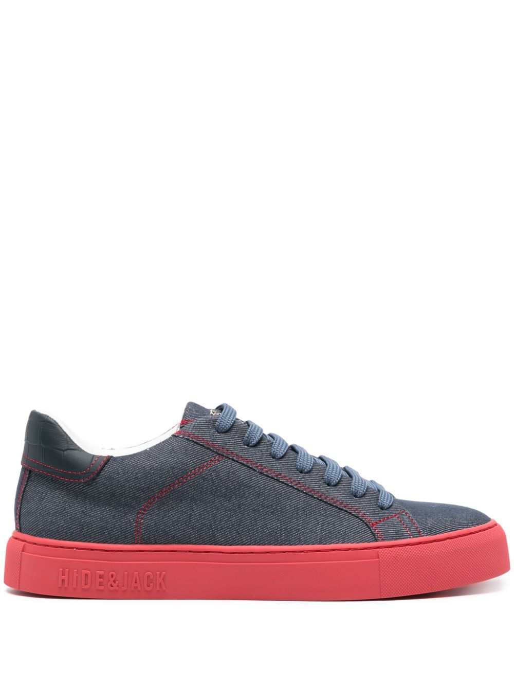 Hide&Jack Essence Denim Sneakers - Blau von Hide&Jack