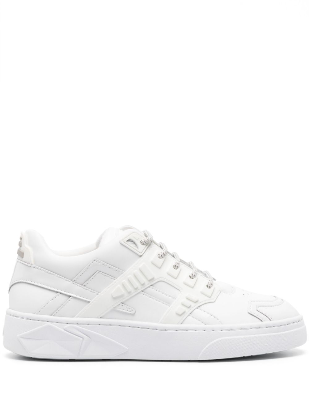 Hide&Jack Mini Silverstone Sneakers - Weiß von Hide&Jack