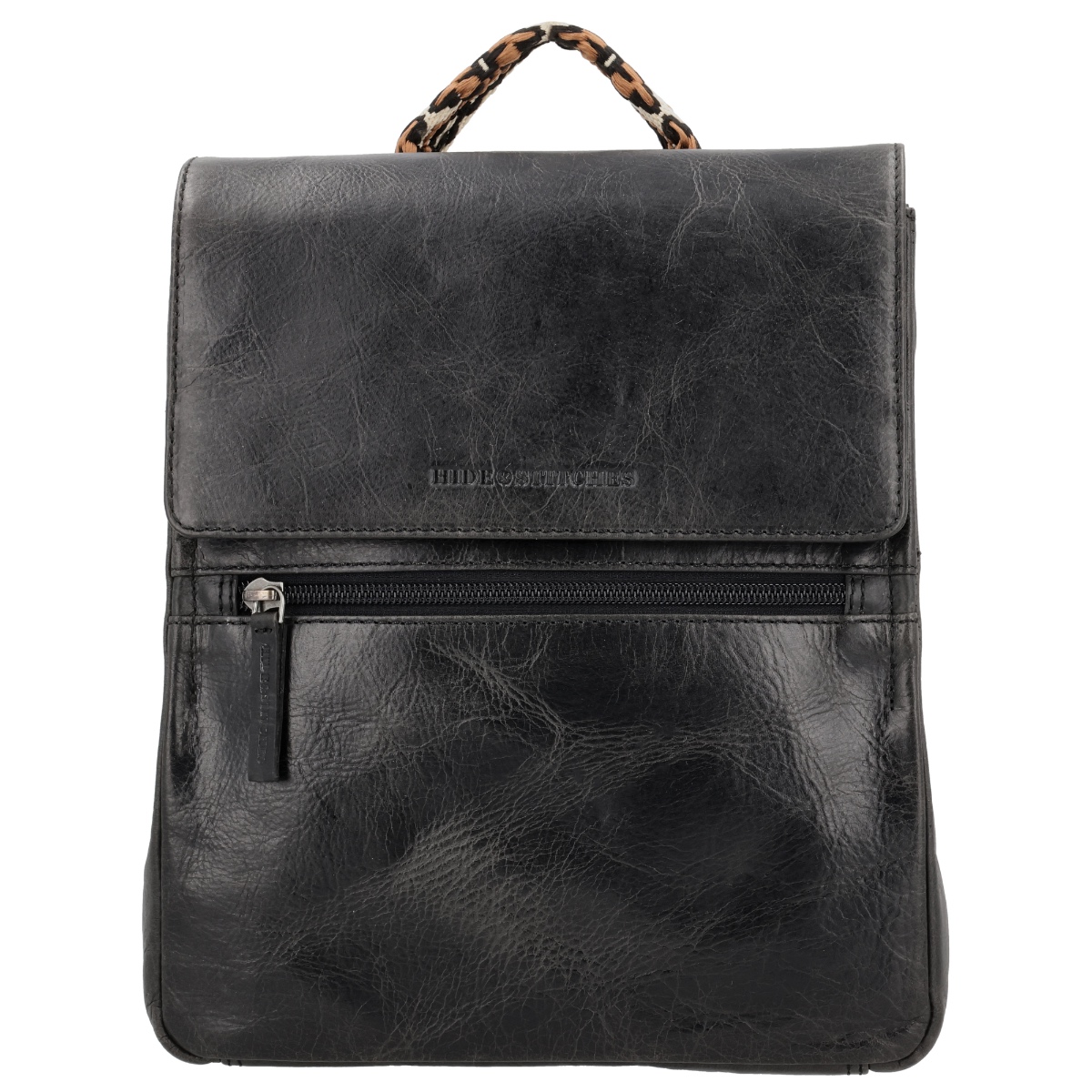 Hide & Stitches Next Navajo Backpack-Black von Hide & Stitches