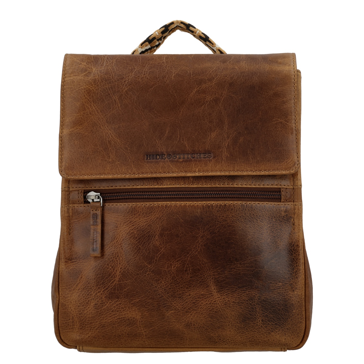 Hide & Stitches Next Navajo Backpack-Brown von Hide & Stitches