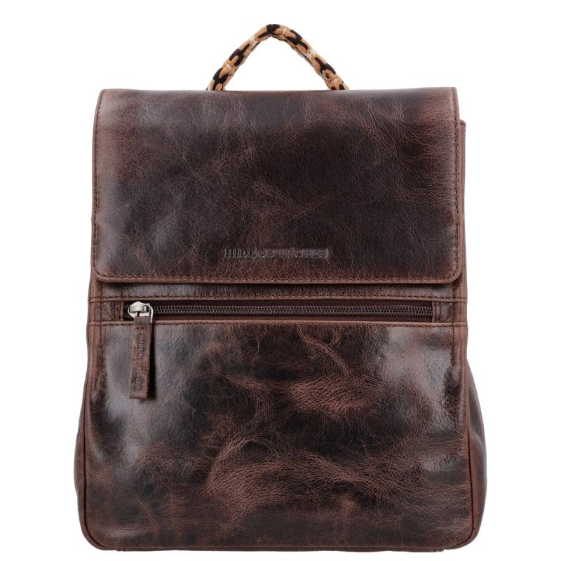 Hide & Stitches Next Navajo Backpack-Dark Brown von Hide & Stitches