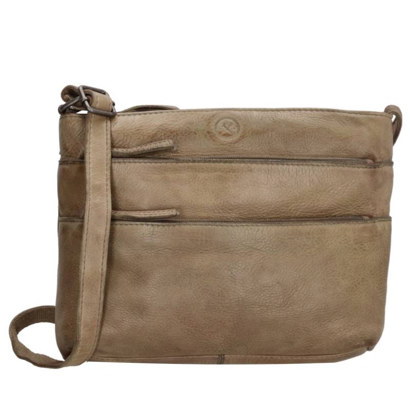 Hide & Stitches Paint Rock Crossbody Shoulder bag-Sand von Hide & Stitches