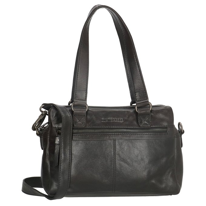Hide & Stitches Porto Handtasche-Schwarz von Hide & Stitches