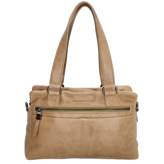 Hide & Stitches Porto Handtasche-Taupe von Hide & Stitches
