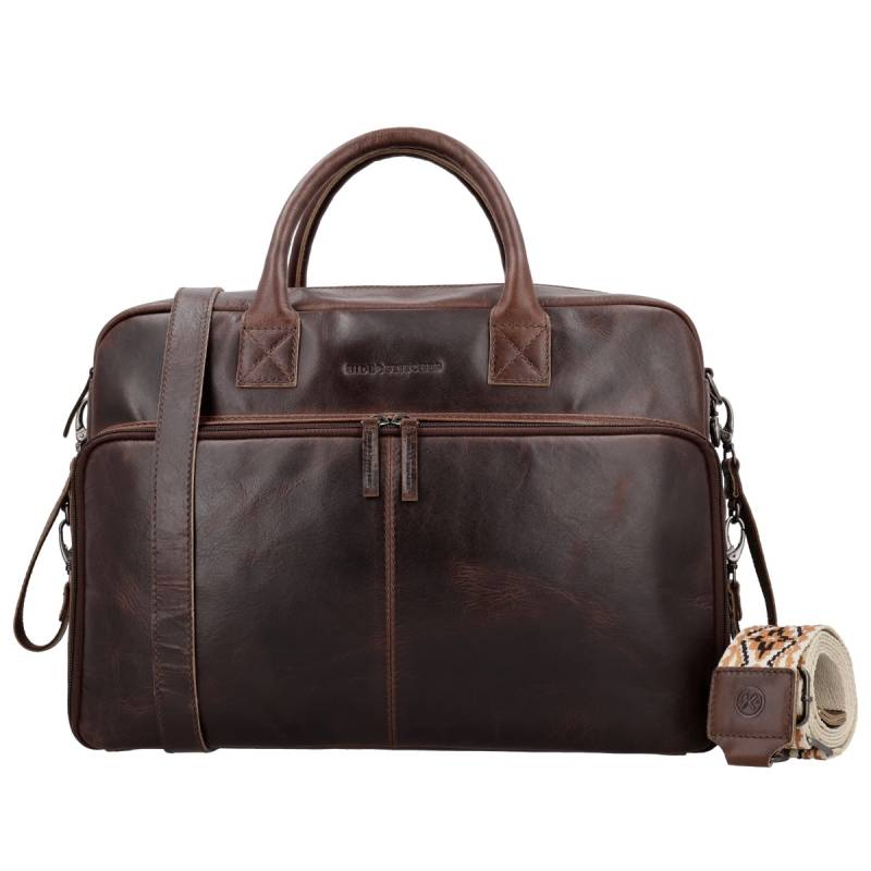 Hide & stitches next navajo luiertas-Dark Brown von Hide & Stitches