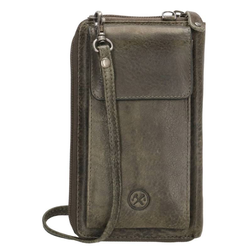 Hide & stitches paint rock Handytasche-Olive von Hide & Stitches