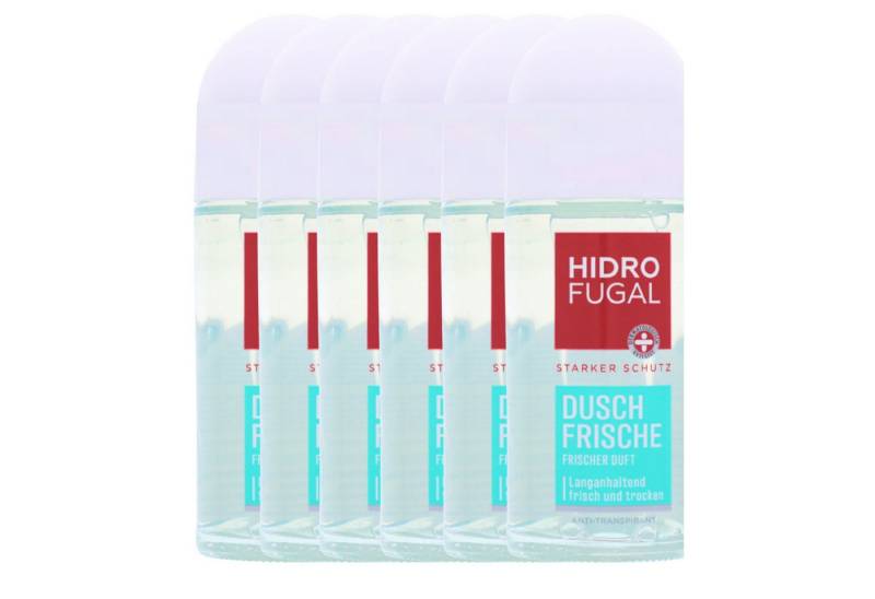 Hidrofugal Deo-Roller 6 x Hidrofugal DUSCH FRISCHE Deo Roll-on je 50ml Antitranspirant Frisc Hidrofugal Deo-Roller 6 x Hidrofugal DUSCH FRISCHE Deo Roll-on je 50ml Antitranspirant Frisc von Hidrofugal