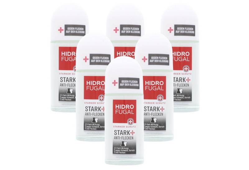 Hidrofugal Bodyspray 6 x Hidrofugal Stark + Anti Flecken Starker Schutz mit 3 fach Wirkung von Hidrofugal