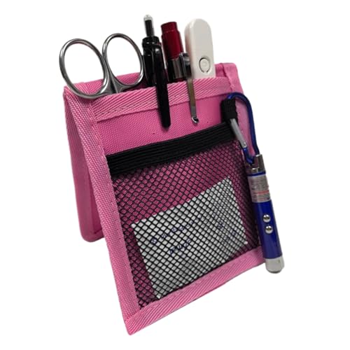 Hiemible Fanny Pack für Krankenschwestern, Krankenschwester Pocket Organizer - Krankenschwester Fanny Pack mit Bandhalter | Multi -Kompartiment -Dienstprogramm Taillenbeutel mit Klebebandhalter von Hiemible