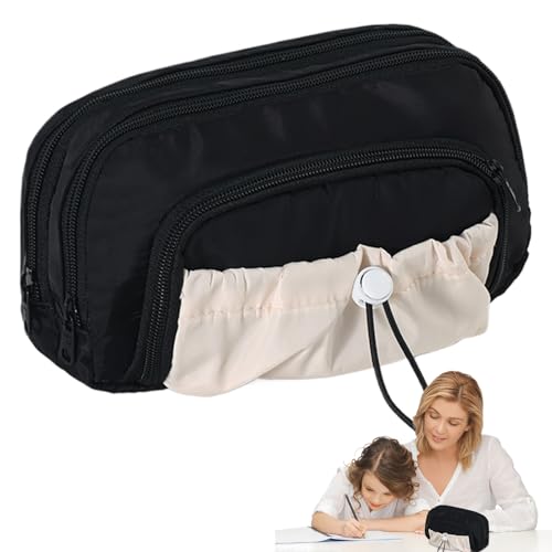 Hiemible Federmäppchen - Schlampermäppchen Organizer | Multifunktionaler Aufbewahrungsbehälter für Kinder Jugendliche Erwachsene von Hiemible