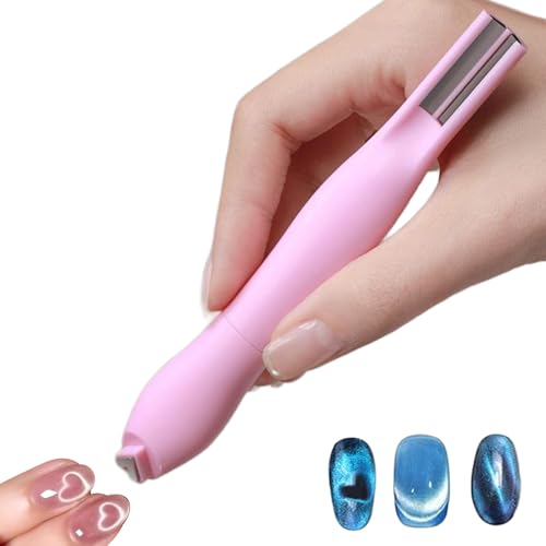 Hiemible Magnetisches Nagelwerkzeug für magnetische Effekte | Starker Magnet | Multifunktions-Gel-Werkzeug Für Nagelstudio Heimmaniküre Basteln Damen Mädchen von Hiemible