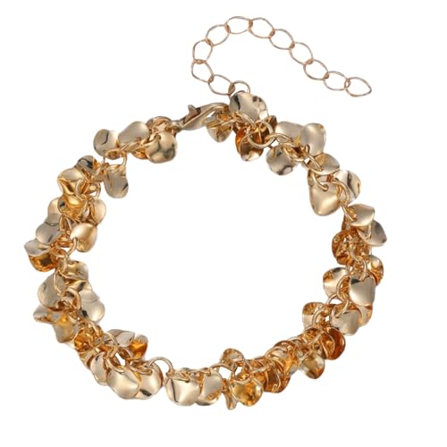 Hiemible Zarte Armreifen Für Damen | Stylische Metall Armbänder Mit Leichtem Design | Stilvoller Handgelenksschmuck Für Familie Freunde Partnerin Mutter Geschenkideen von Hiemible