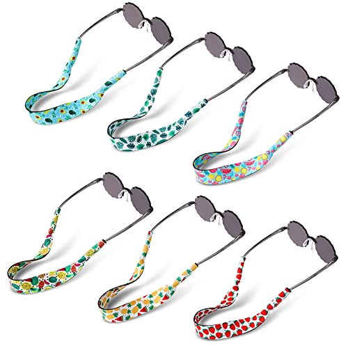 Hifot 6 Stück Brillenband Kinder, Neoprene Sportbrillenband Sonnenbrille Brillenbänder Anti-Rutsch Brillen Bband Schwimmfähig für Kinder Hifot 6 Stück Brillenband Kinder, Neoprene Sportbrillenband Sonnenbrille Brillenbänder Anti-Rutsch Brillen Bband Schwimmfähig für Kinder von Hifot