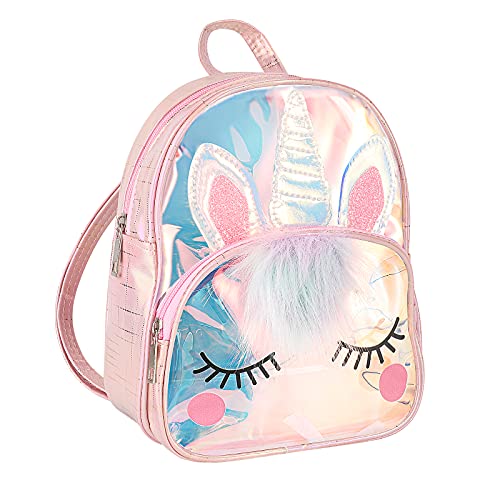 Hifot Einhorn Kleiner Kinderrucksack, Mini Lässig Schulranzen Wasserabweisend Kita Rucksack für Mädchen Kinder Kleinkind von Hifot