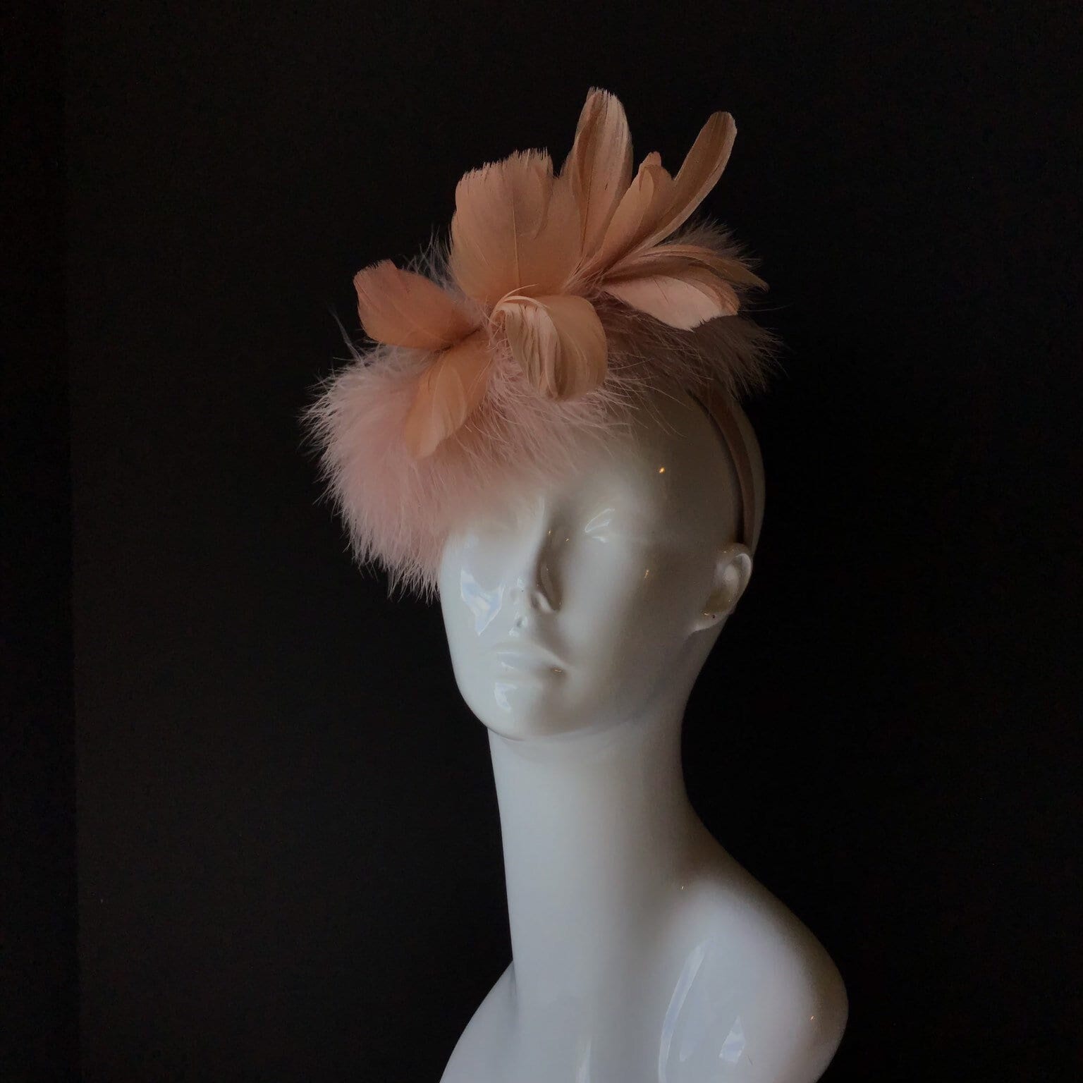 Blush Pink Fascinator Damen Tea Party Hut Hochzeit Derby von HigginsCreek