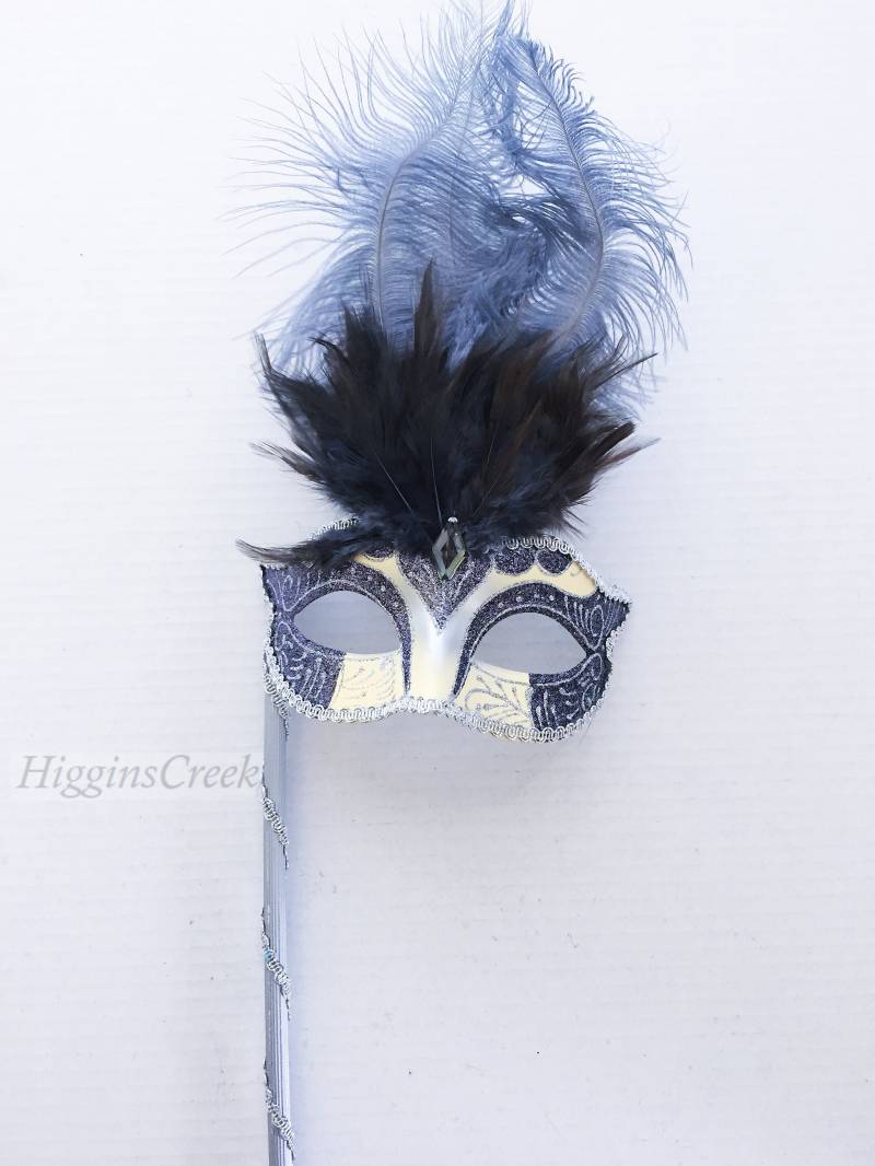 Frauen Maskerade Maske - Handstick Viele Farben Individualisierbar von HigginsCreek