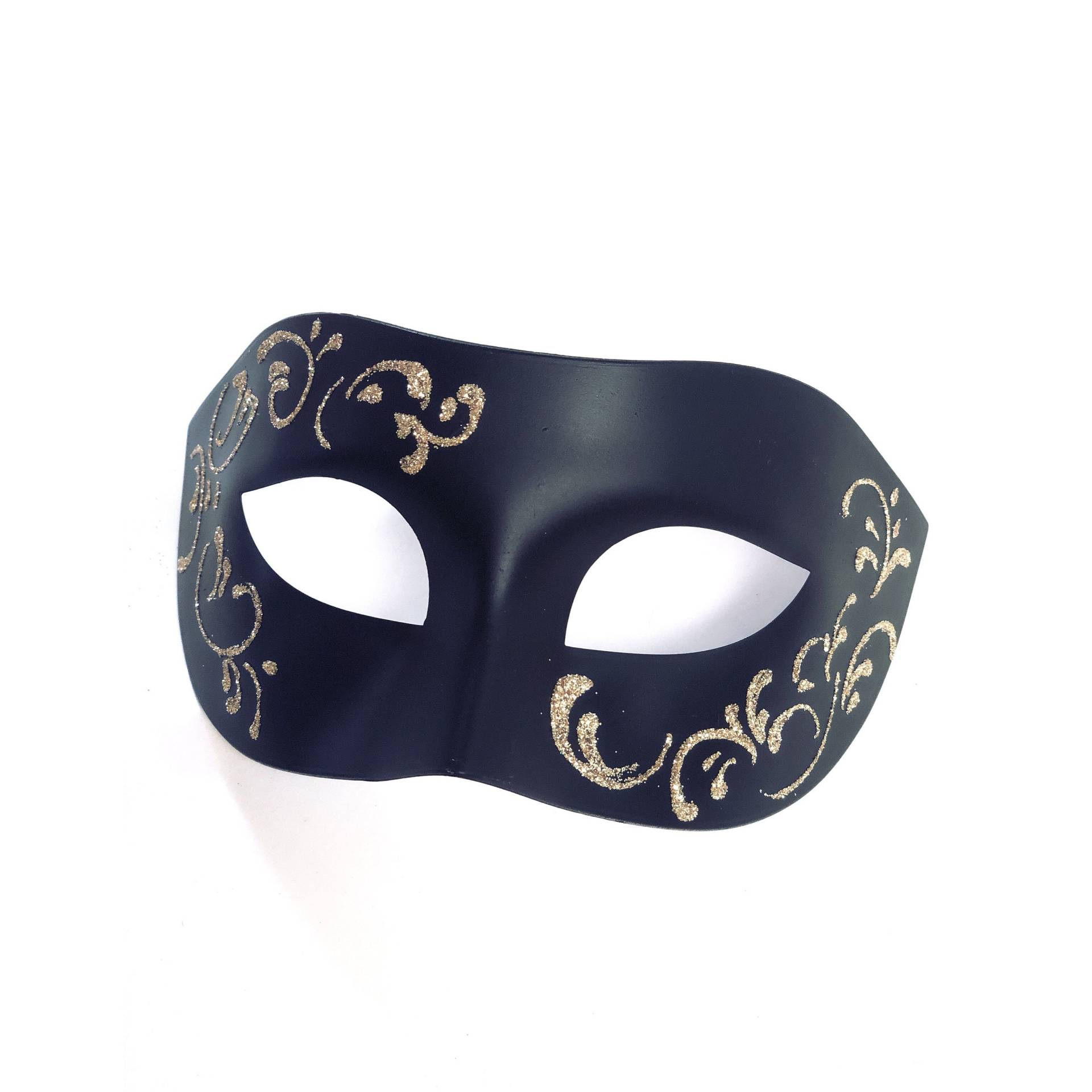 Schwarze Herren Masquerade Maske Weihnachtsfeier Für Männer Hochzeit Abschlussball Partymasken Nye Party Black Tie Ballmasken von HigginsCreek