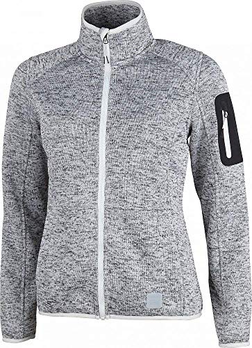 High Colorado Cardwell-L, LDS. Fleece Jacket,silv Silver Grey - 40 von High Colorado