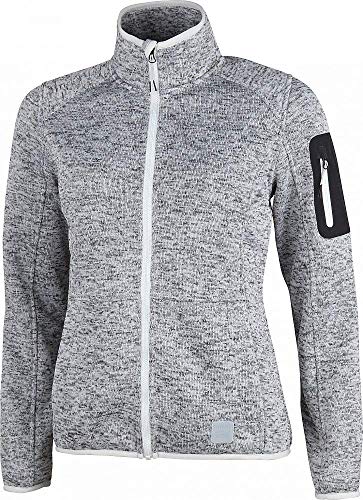 High Colorado Cardwell-L, LDS. Fleece Jacket,silv Silver Grey - 40 von High Colorado