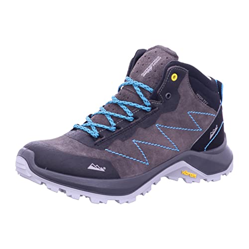 High Colorado Evo Trail Mid Lady Trekkingschuhe Damen grau blau Gr 41 von High Colorado