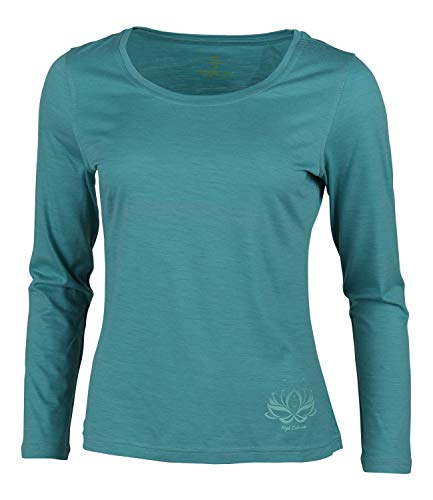 High Colorado HORNBERG-L, Da. Merino Shirt Teal - 44 von High Colorado