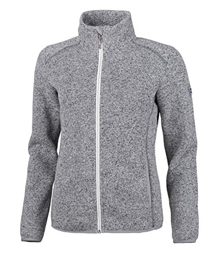 High Colorado RAX 3-L Da. Strickfleece-Jacke Grey Melange - 42 von HIGH COLORADO