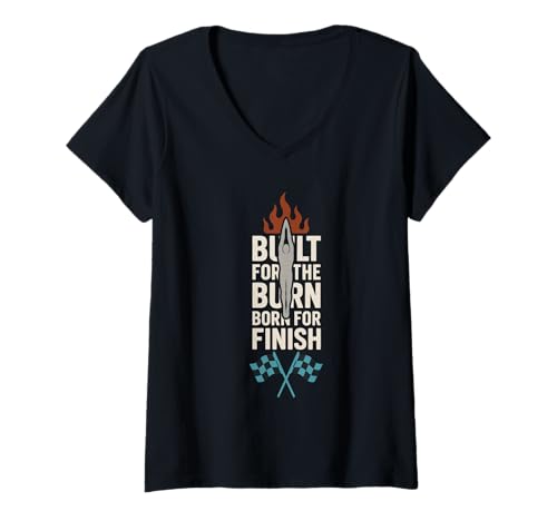 Damen Schwimmer Wettkampfschwimmen Jugendliche treffen individuelle Motivation T-Shirt mit V-Ausschnitt Damen Schwimmer Wettkampfschwimmen Jugendliche treffen individuelle Motivation T-Shirt mit V-Ausschnitt von High School Swim Team Funny Quote Lap Practice