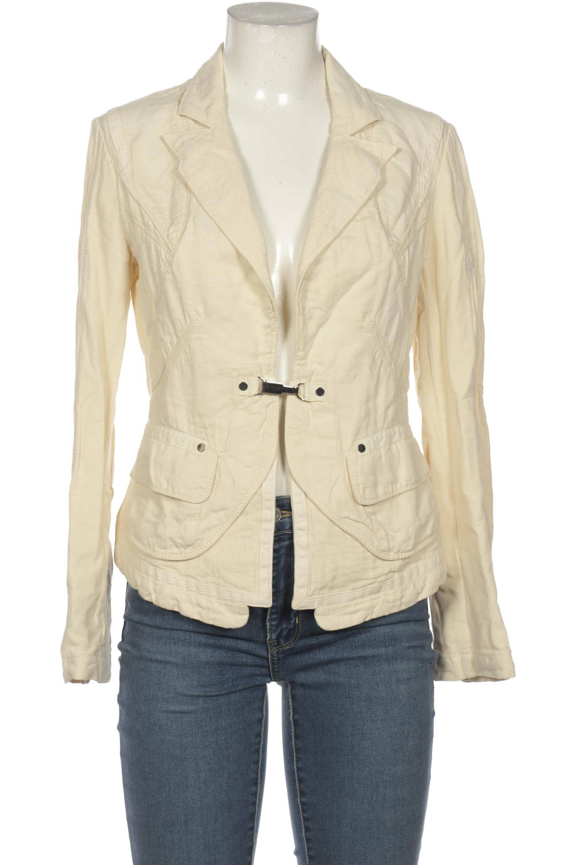 High Damen Blazer, beige, Gr. 38 von High