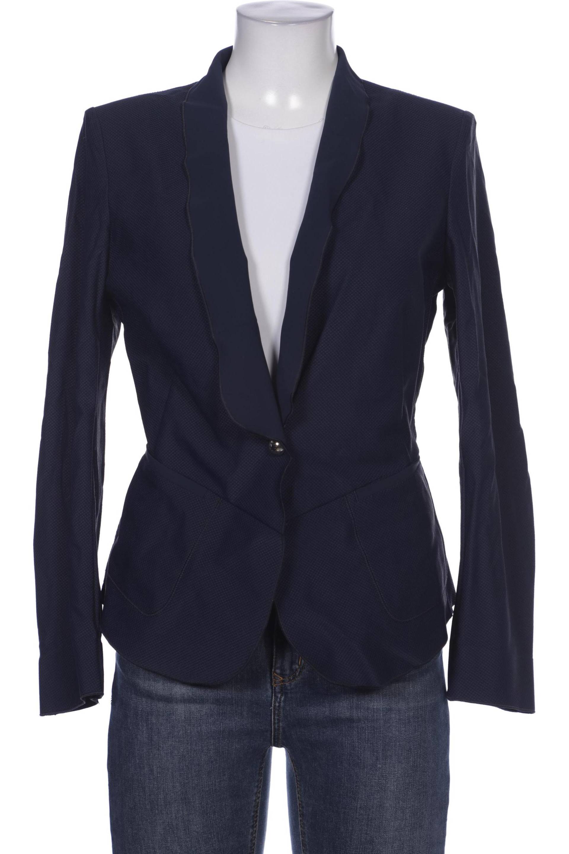 High Damen Blazer, marineblau von High