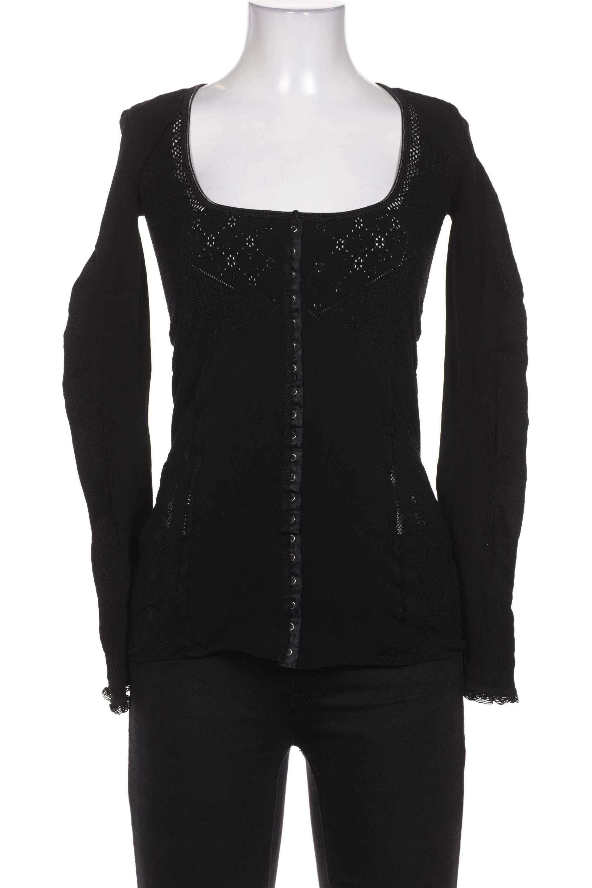 High Damen Bluse, schwarz von High