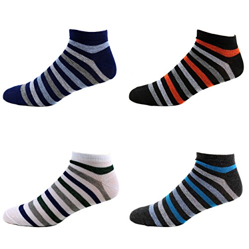 HighClassStyle 12 Paar Männer Socken Herren Sneaker Strümpfe 95% Baumwolle Gr.40-46 Art.Nr: KY. Jungen Kurzsocken Verschiedene Motive (40-46, HM-2021) von HighClassStyle