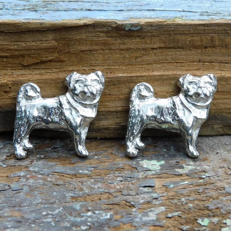 Carlin Manschettenknöpfe, Handgefertigt Aus Feinem Zinn, Handwerkliche Qualität Von William Sturt von HighCountryPewter