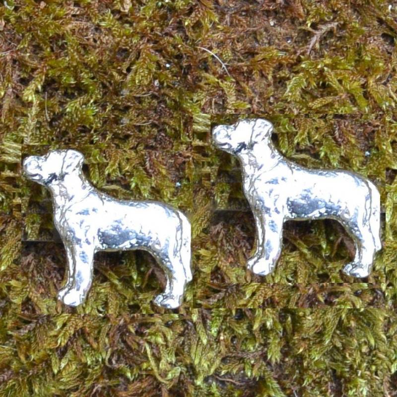 Labrador-Manschettenknöpfe, Hunde-Manschettenknöpfe, Handgefertigt Aus Zinn Von Les Etains De Jumilhac von HighCountryPewter