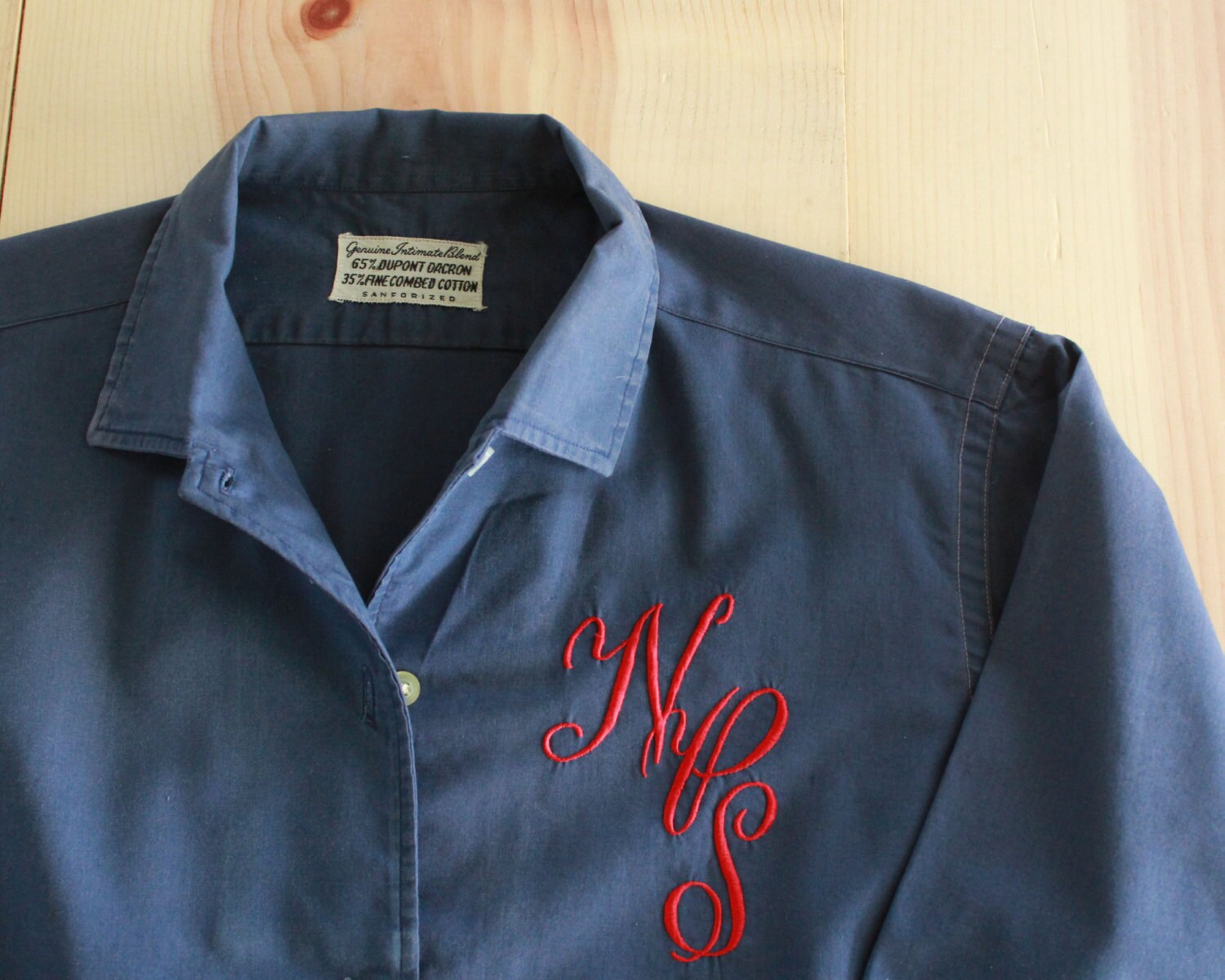 Retro-Nachthemd Oder Arbeitshemd | Monogrammiertes Nps Größe 6-8 Retro-Nachthemd Oder Arbeitshemd | Monogrammiertes Nps Größe 6-8 von HighDesertDryGoods