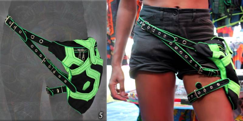 Reactor Belt - Uv Festival Utensilie Tasche Hüfttasche von HighTribe