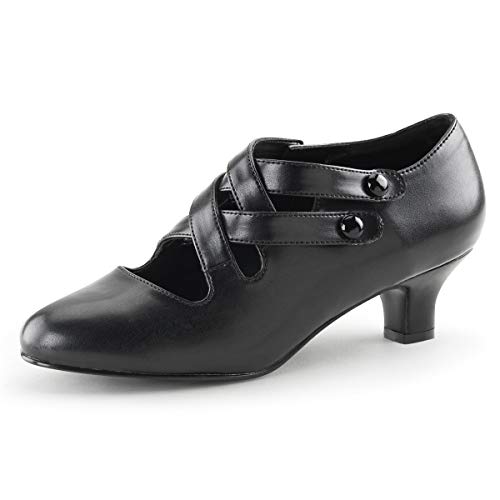 Funtasma Renaissance-Pumps Dame-02 schwarz Gr.38 von Higher-Heels