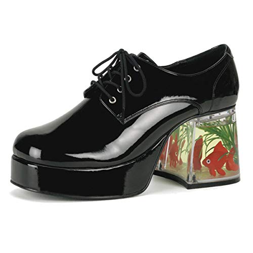 Higher-Heels Funtasma Herren-Plateauschuhe/Aquarium Pimp-02 schwarz 43,5-45 von Higher-Heels