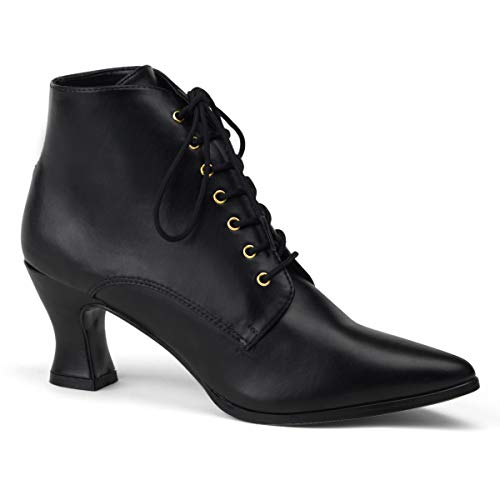 Higher Heels Funtasma Renaissance-Schuhe Victorian-35 Mattschwarz Gr. 38 von Higher Heels