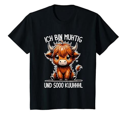 Kinder Muhtig Und Kuuhhhl Süße Highland Kuh Fanartikel Kälbchen T-Shirt Kinder Muhtig Und Kuuhhhl Süße Highland Kuh Fanartikel Kälbchen T-Shirt von Highland Kuh Fanartikel und Kälbchen Geschenk