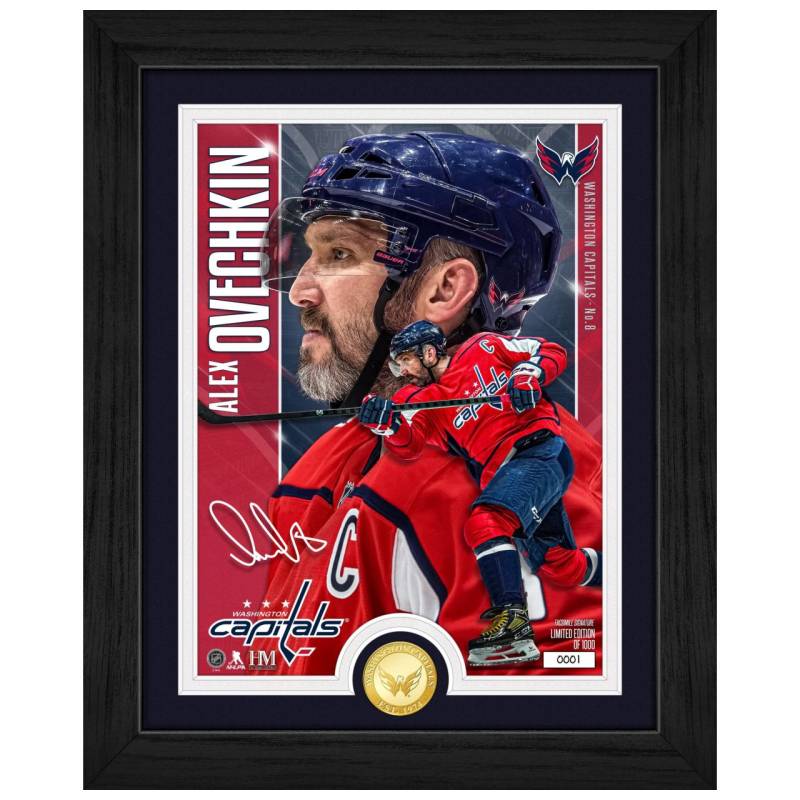 Alexander Ovechkin Washington Capitals Coin Artist Bild von Highland Mint