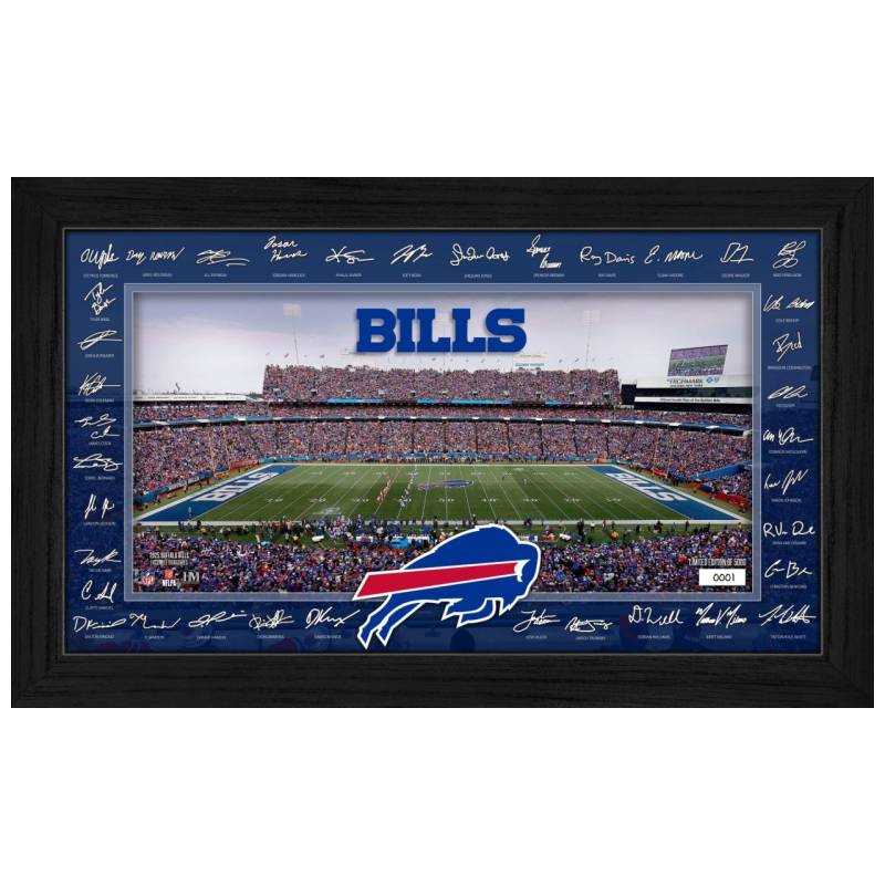 Buffalo Bills 2025 NFL Signature Gridiron Bild von Highland Mint
