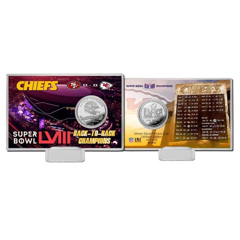 Kansas City Chiefs Super Bowl LVIII Champions Gold Coin Card Kansas City Chiefs Super Bowl LVIII Champions Gold Coin Card von Highland Mint