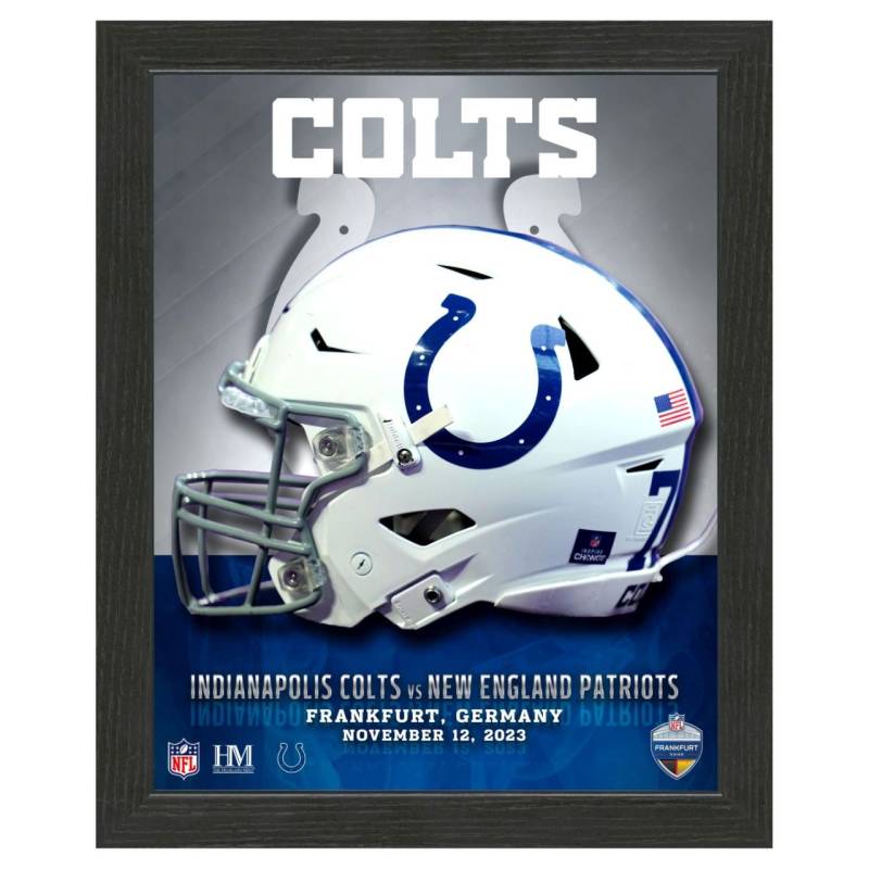 NFL Frankfurt Game 2023 Indianapolis Colts Bild Fotorahmen von Highland Mint