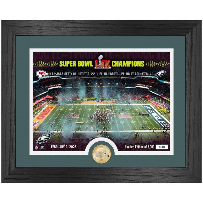 Philadelphia Eagles Super Bowl LIX Celebration Coin Bild von Highland Mint