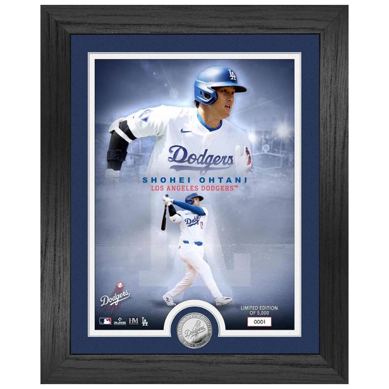 Shohei Ohtani Los Angeles Dodgers Legends Coin Bild von Highland Mint