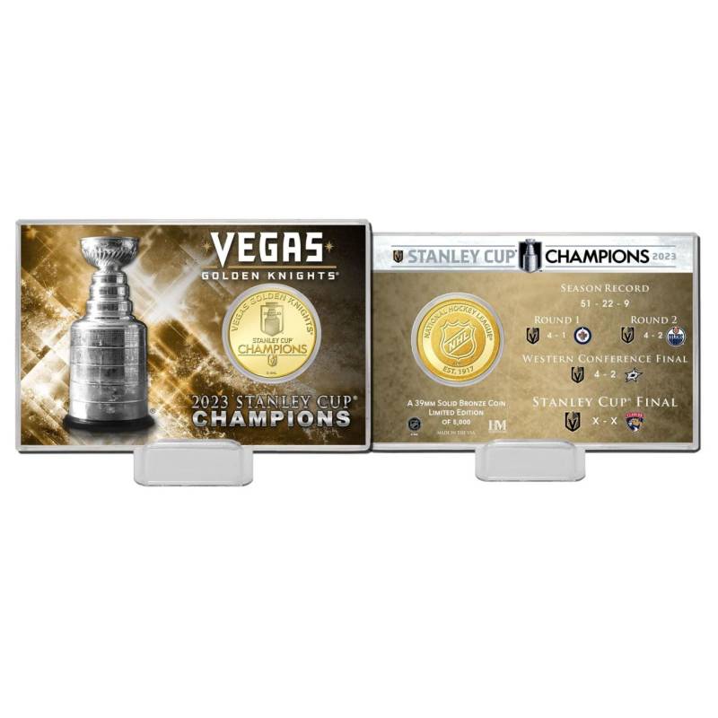 Vegas Golden Knights 2023 NHL Stanley Cup Champions Card Vegas Golden Knights 2023 NHL Stanley Cup Champions Card von Highland Mint